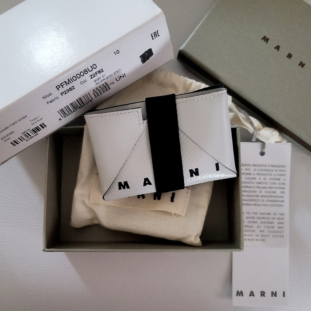 Marni Tarpaulin Cardholder Wallet NIB